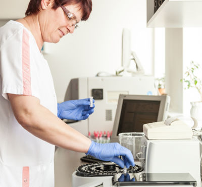 Einblicke in das Labor des Klinikum Döbeln Einblicke in das Labor des Klinikum Döbeln